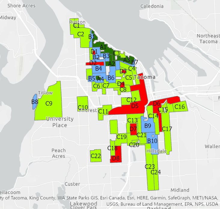 Tacoma Neighborhoods